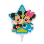 Kerze MICKEY & MINNIE 2D 7,5 CM