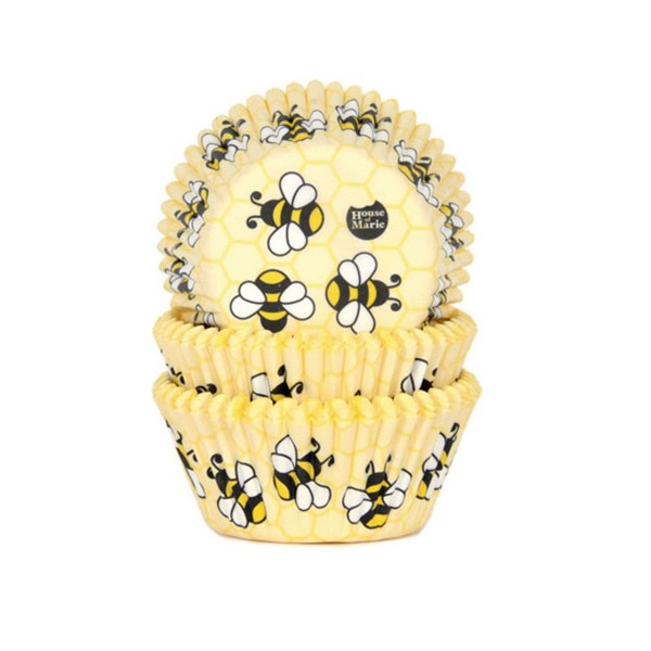 House of Marie Backförmchen Bienen pk/50