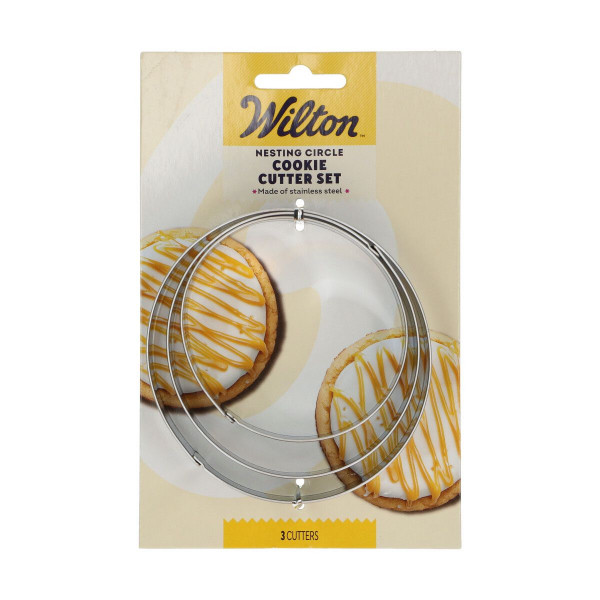Wilton Nesting Keksausstecher Kreis Set/3
