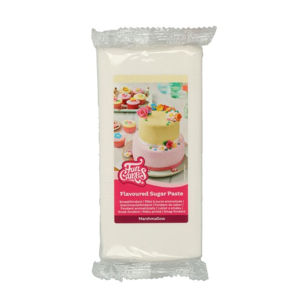 FunCakes Fondant mit Marshmallowgeschmack weiß 1 kg