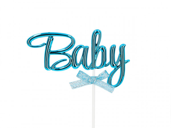 3D Topper Baby Blau