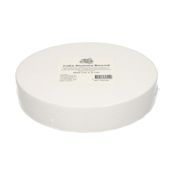 Cake Dummy Rund 5cm -Ø25cm-
