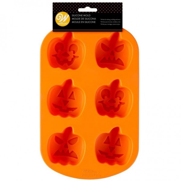 Wilton Silicone Mould Jack-O-Lantern