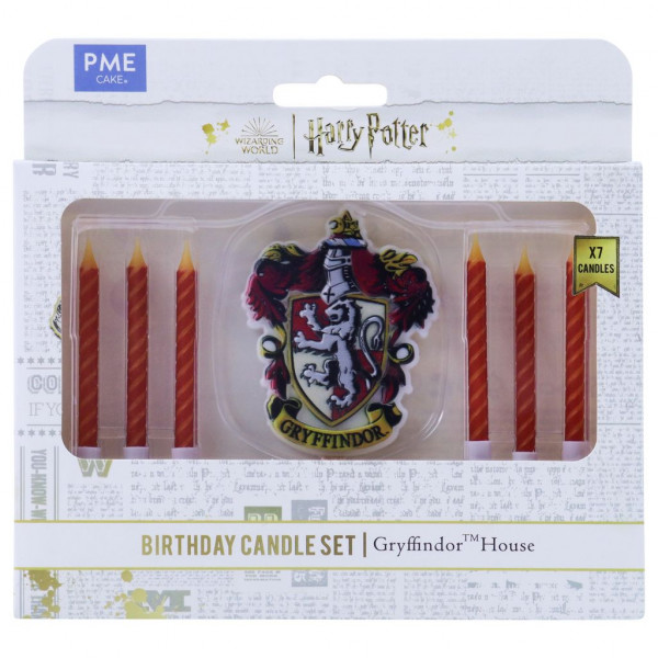 Harry Potter Kerzen 7er-set, Gryffindor