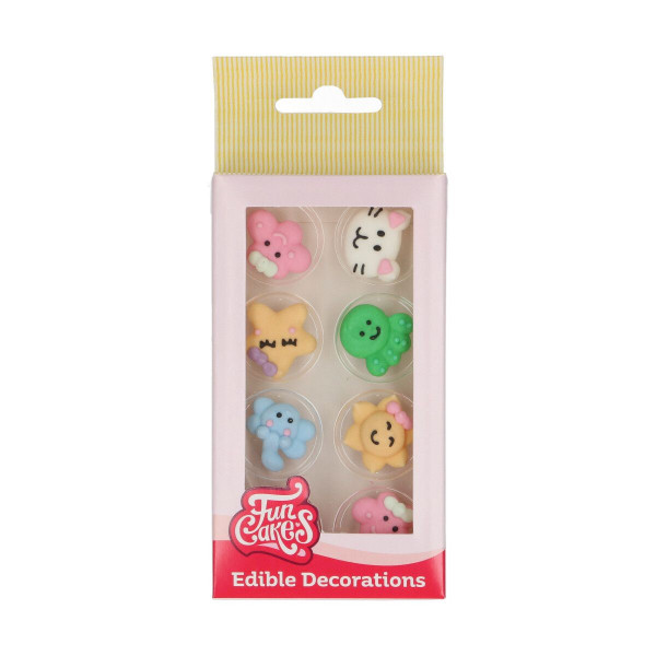 FunCakes Zuckerdekorationen Kawaii Set/8