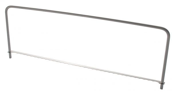 Lares Stabiler Tortenschneider mit verstellb. Schneidmesser, 40 cm breit, aus Edelstahl