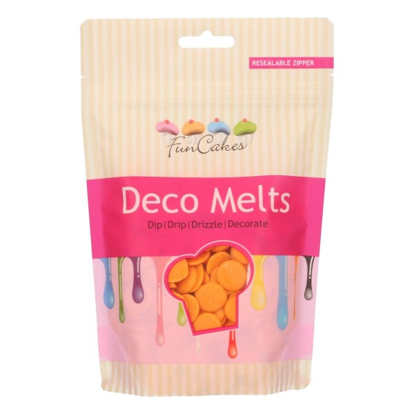 FunCakes Deko Melts orange 250g