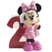 MINNIE MOUSE BIRTHDAY CANDLES | Nº 2 | 6,5CM