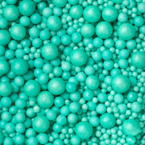 Zuckerperlen Mix Türkis **Glutenfrei**