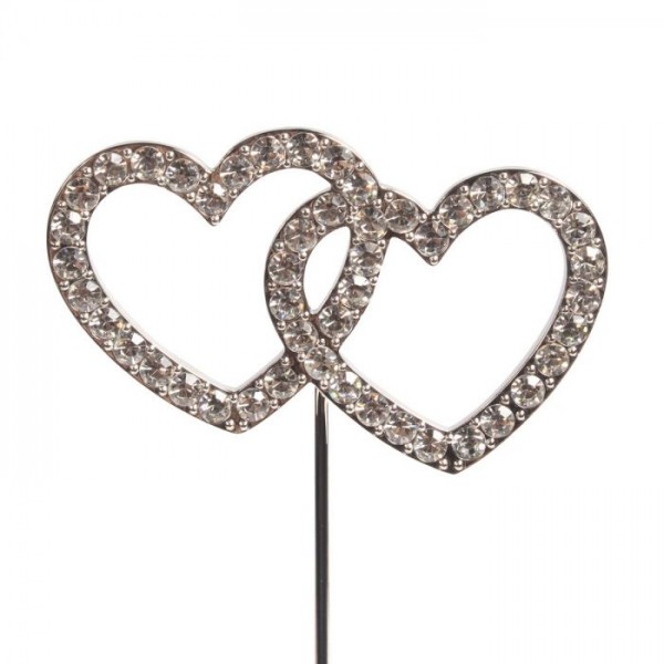 Cake Star Cake Topper Diamant-Herzen