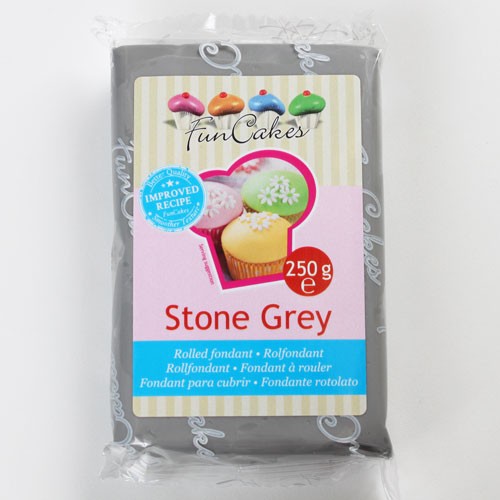 FunCakes Fondant stone grey 250 g