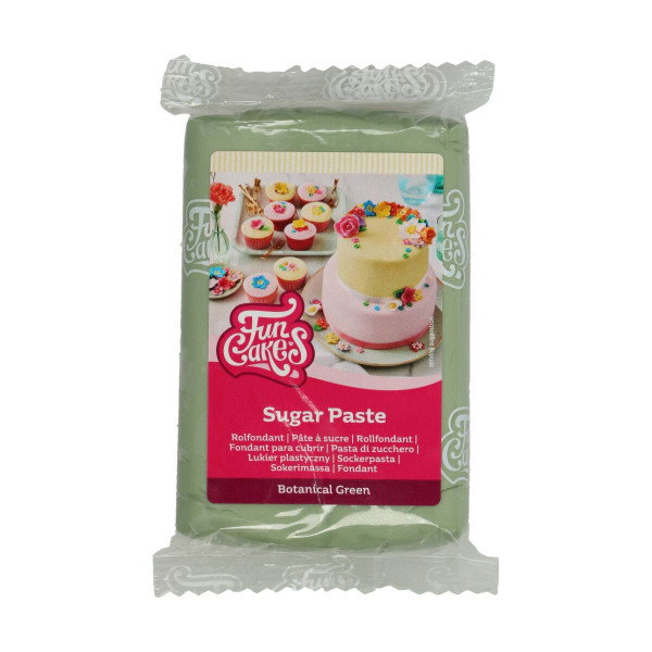 FunCakes Fondant Botanical Green 250 g
