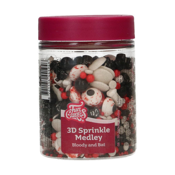 Streusel Blut & Fledermaus Halloween 70 g