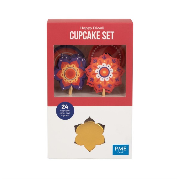 PME Cupcake Set Happy Diwali
