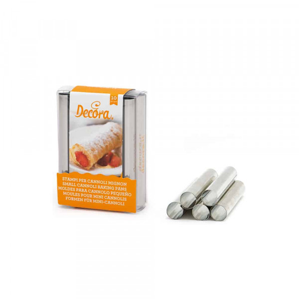 Formen für sizilianische Cannoli MIGNON 1,3 x H 8 cm