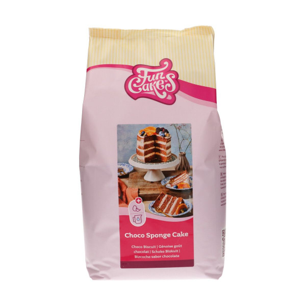 FunCakes Mix für Schoko Biskuit 4 kg Sack