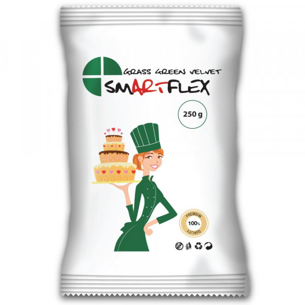 SmartFlex Fondant Grasgrün Samt 250g
