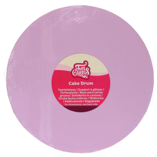 FunCakes Cake Drum Round Pastel Purple Ø 30 cm