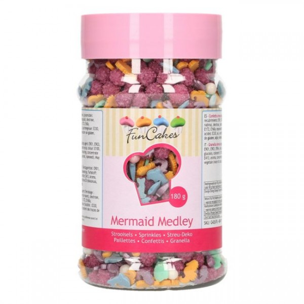 Zuckerdekor Meerjungfrauen Mix / Mermaid Medley 180 g