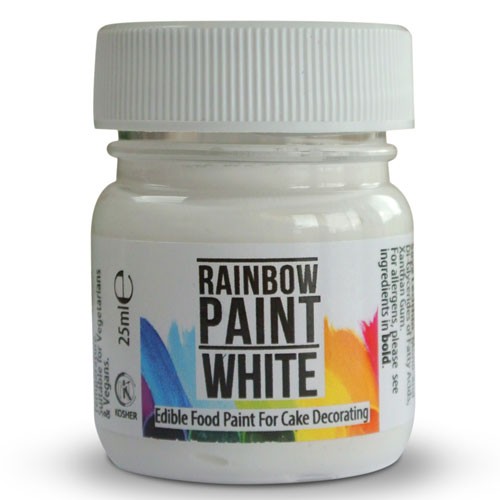 Rainbow Dust Paint White 25 ml