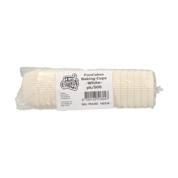 Backförmchen weiß 500 St.