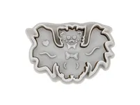 Präge-Ausstecher mit Auswerfer - Fledermaus - mit Prägung und Auswerfer