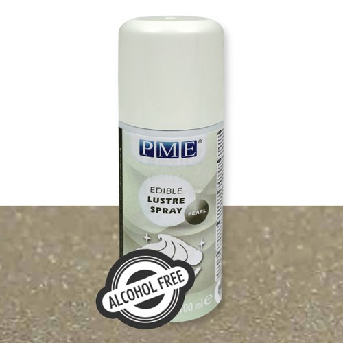 PME Speisefarben Glanzspray Perl - ohne Alkohol