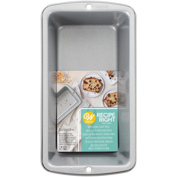 Wilton Recipe Right Medium Loaf Pan 21,5x11,4cm
