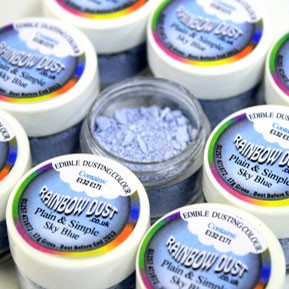 Farbpulver himmelblau - sky blue