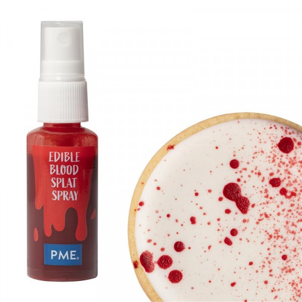 Essbares Blutspray für Halloween Kuchendeko (30g)