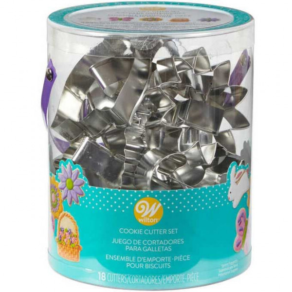 Wilton Metall Ausstechformen Wanne Ostern Set/18