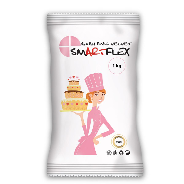 Smartflex Fondant Baby Rosa Velvet 1kg