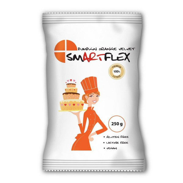SmartFlex Fondant Kürbis Orange Velvet 250g