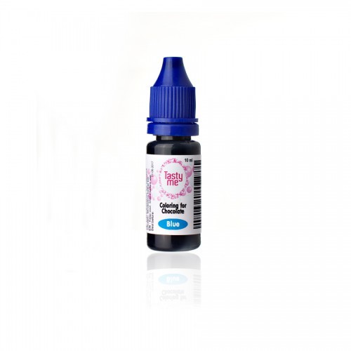Schokoladenfarbe blau