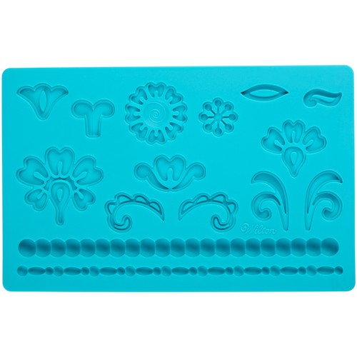 Wilton Fondant &amp; Gum Paste Mold Damask