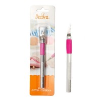 Skalpell mit Anti-Rutsch-Griff / Modelliermesser Skalpell mit Anti-Rutsch-Griff / Modelliermesser