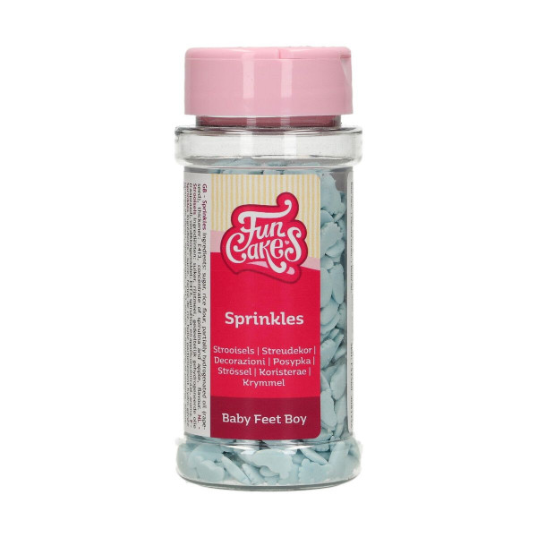 FunCakes Baby-Füßchen Blau 55g