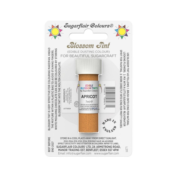 Puderfarbe apricot