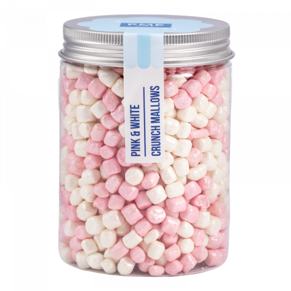 Crunch Mallows-Rosa &amp; Weiß