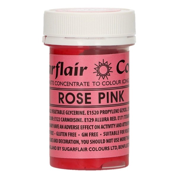 Sugarflair Speisefarben-Paste Rose Pink