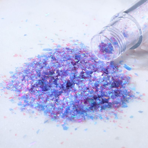Magic Sparkles, essbare irisierende Glitterflocken – Verzauberter Einhorn (3g)
