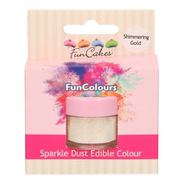 FunColours Glanzpuderfarbe - Shimmering Gold
