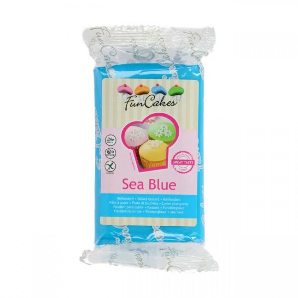 FunCakes Fondant sea blue - blau 250 g