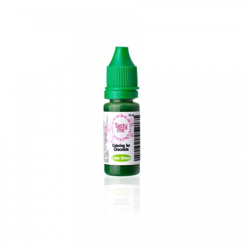 Schokoladenfarbe limetten grün