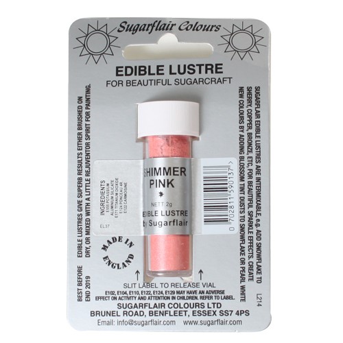 Glanz-Puderfarbe Shimmer Pink