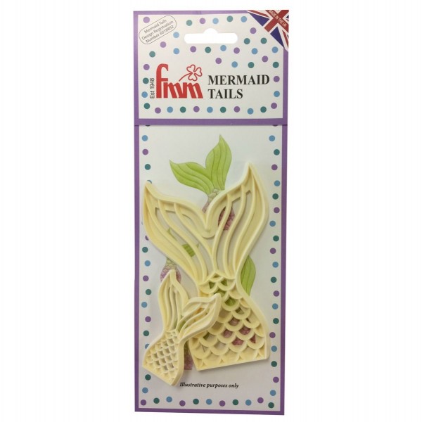 FMM Mermaid Tails Meerjungfrauen-Flossen 2er-Set