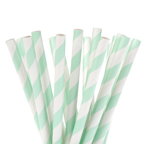 Lollipop Sticks gestreift Mint