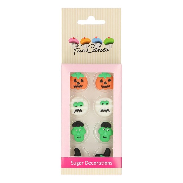 Zuckerdekoration Halloween 8er Set