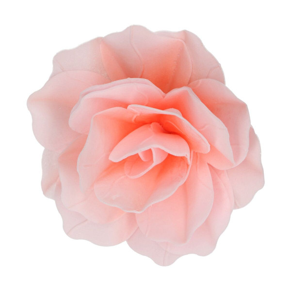 FunCakes Essbare Papierblumen Deluxe Rose Pastella Rosa Groß pk/1