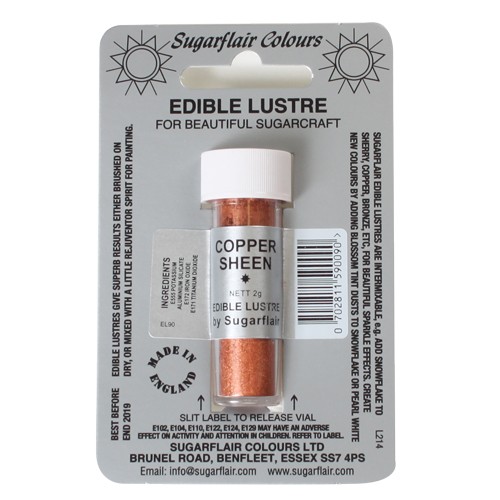 Glanz-Puderfarbe copper sheen